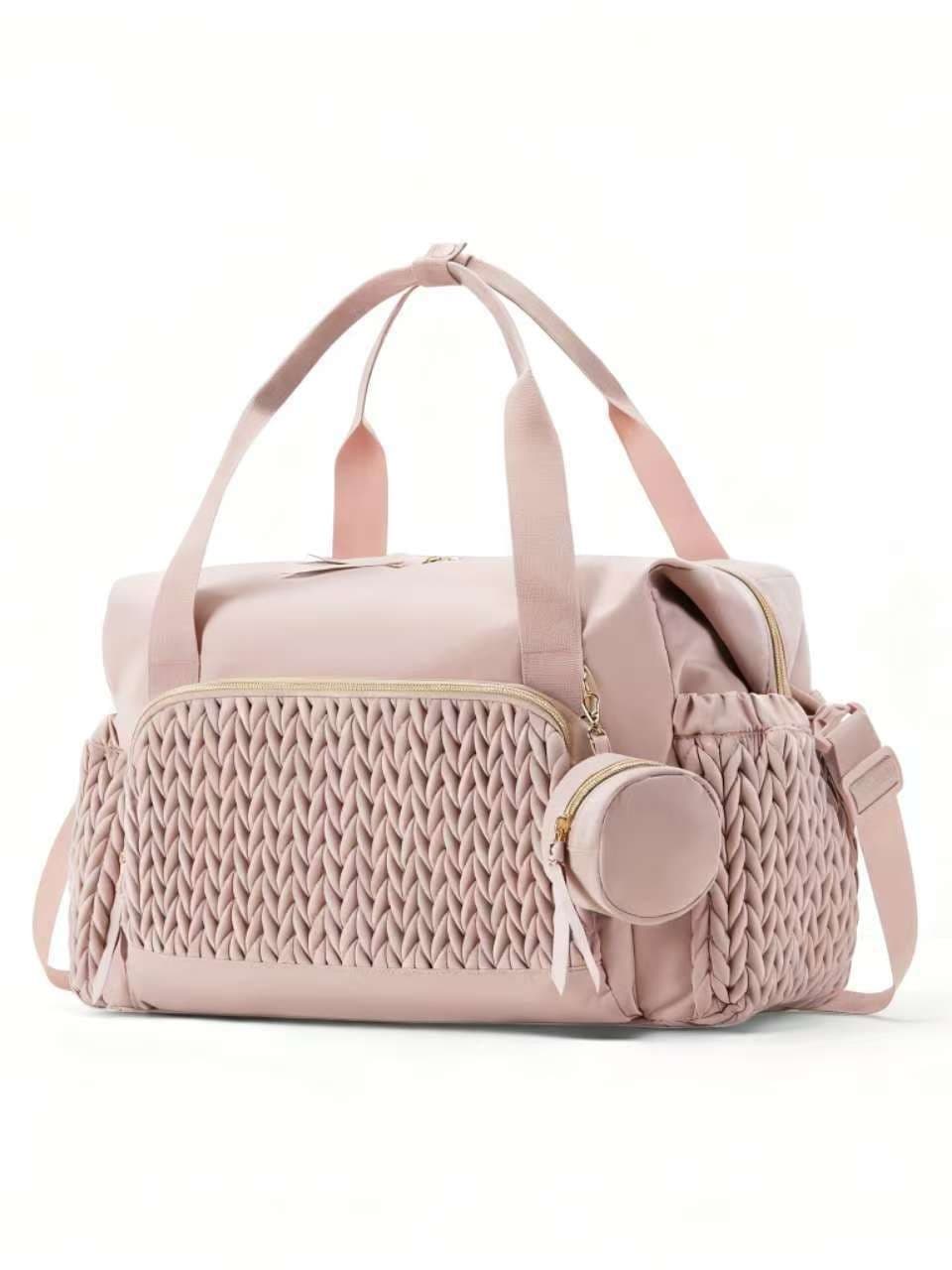 Amazon New Mom & Baby Bag Large Capacity Travel Diaper Bag Delivery Hospital with Pacifier Case Mommy Handbag