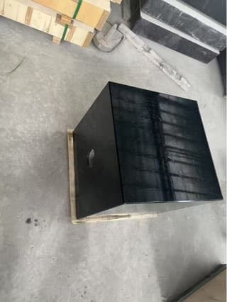 Bed base guide rail beam threaded gantry drilling manufacturer square box machine tool components marble flat plate