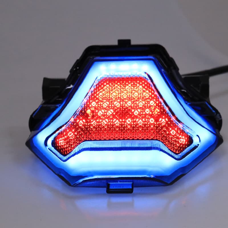 Suitable for Yamaha R3-R25-MT25-MT03-MT07-Y15ZR Modified Motorcycle Tail Light RGB Southeast Asia