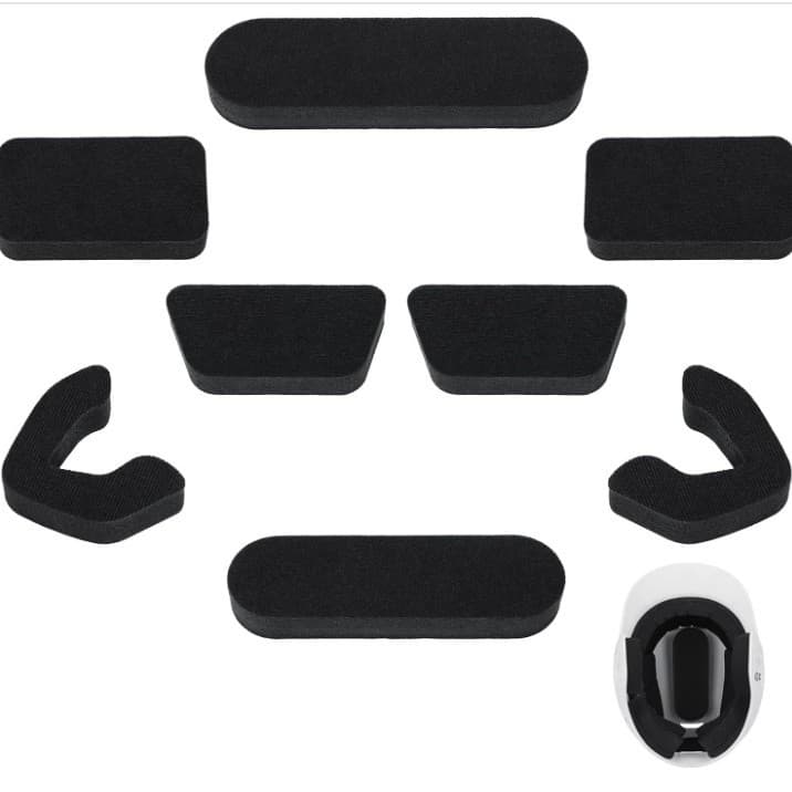 New Universal Helmet Liner Pad Kit Compatible with Easton Helmets, Thick Replacement Soft Foam Padding