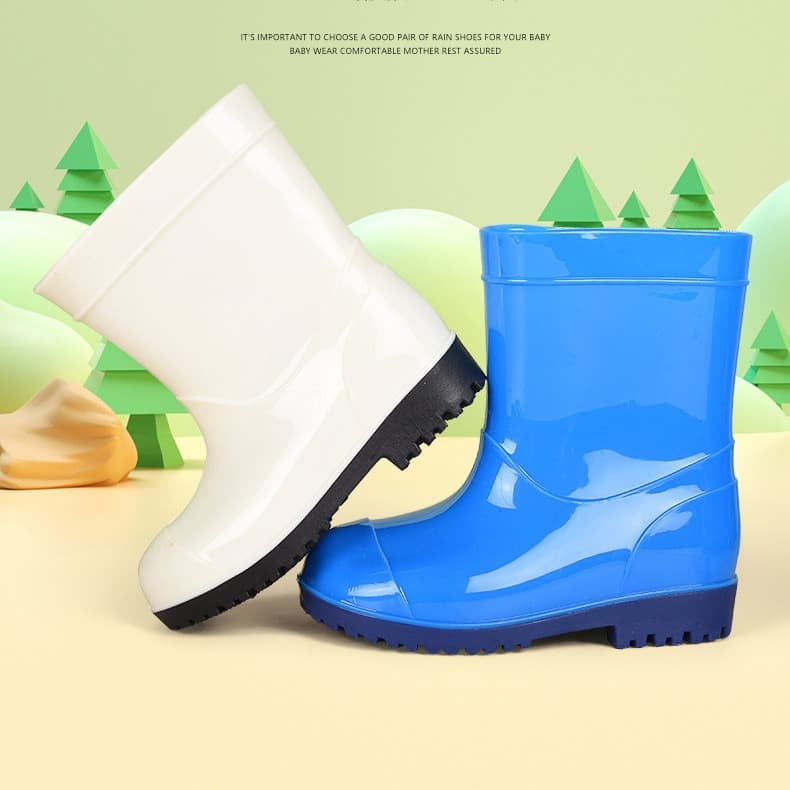 Children's rain boots, waders, and boots; non-slip rain boots for boys and girls; suitable for toddlers and older children; girls' water shoes.