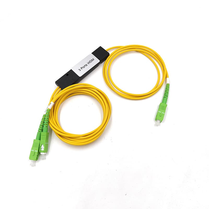 Three-Port FWDM Reflective 1420-1620nm Transmissive 1260-1410nm WDM Filter