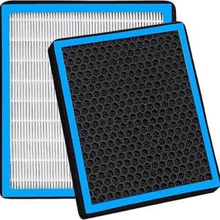 Car Activated Carbon AC Filter Compatible with Honda Civic Accord Crosstour Odyssey Pilot Ridgeline Acura