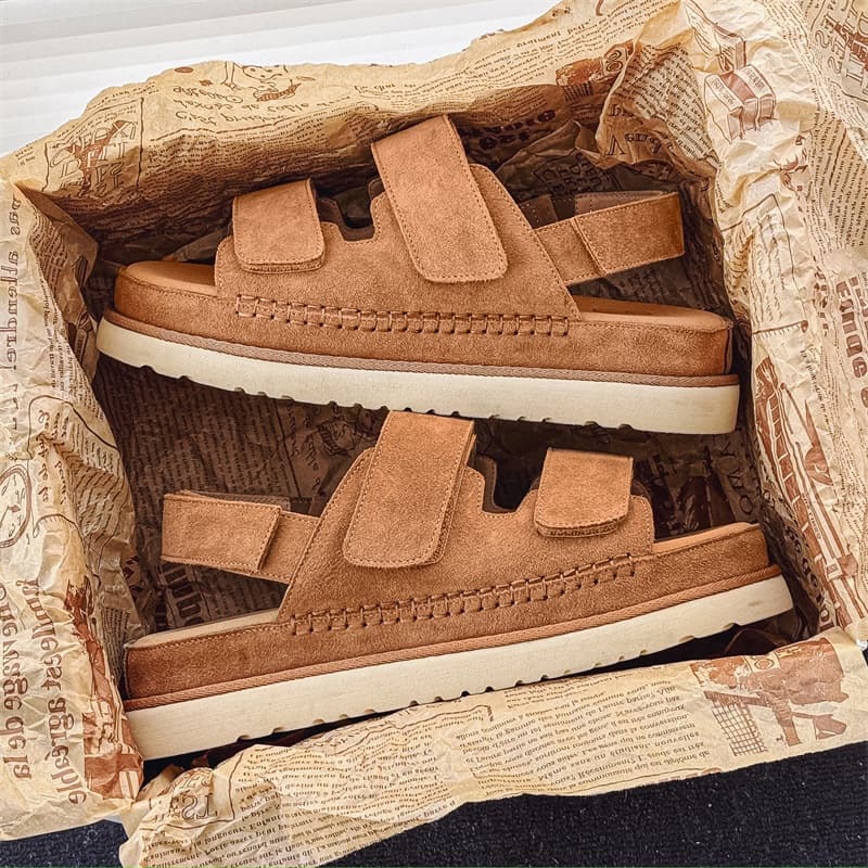 3509 High Version Beach Original Unisex Couple Summer Sandals Thick Sole Outdoor Shoes