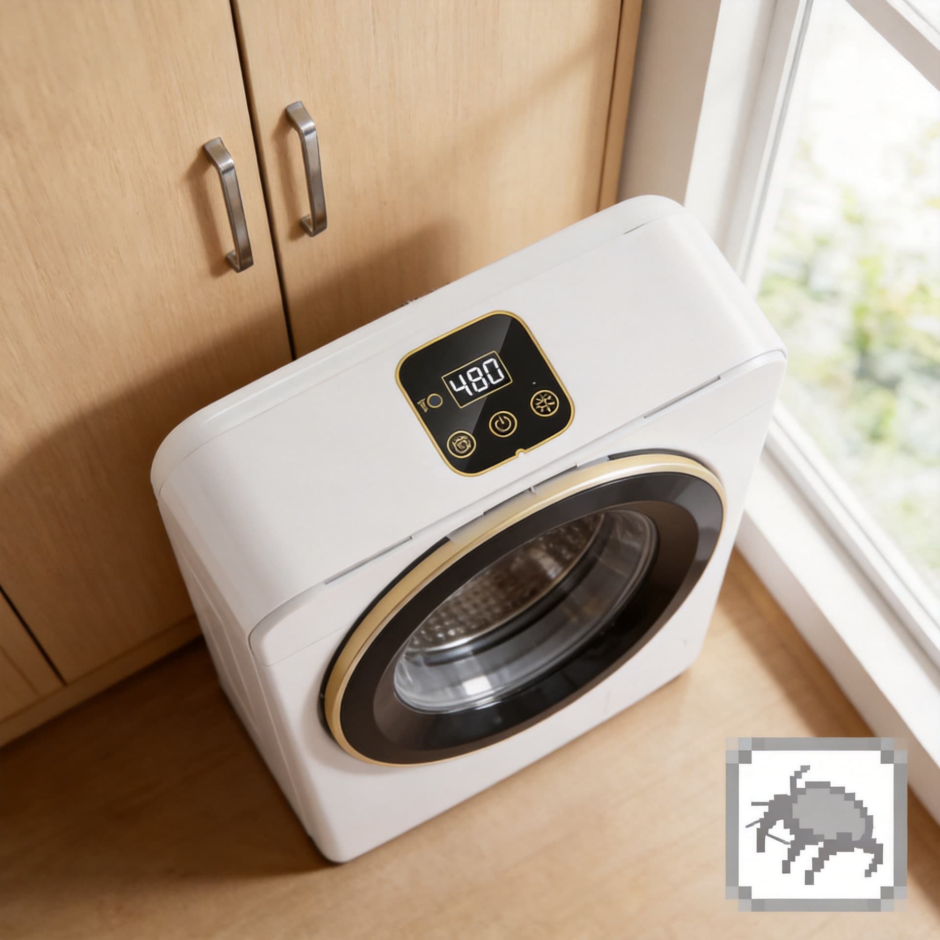 Cross-border hanging clothes dryer smart portable quick-drying small foldable storage smart drying heater home