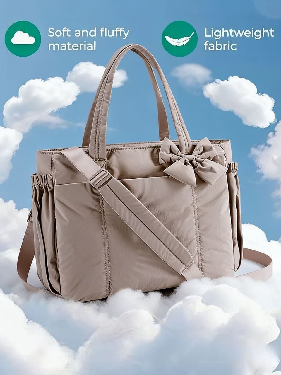 Cross-border New Business Trip Travel Luggage Bag Duffel Bag Handbag Crossbody Bow Casual Versatile High Quality Wholesale