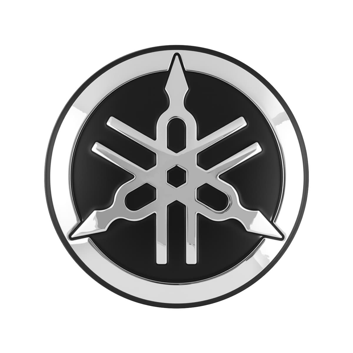 Motorcycle Modified Emblem Sticker ABS Plastic Hard Badge Yamaha Motorcycle 3D Protective Sticker