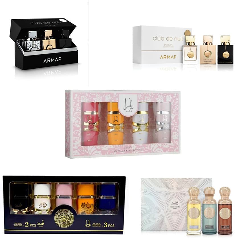 YARA cross-border best-selling women's and men's perfume set fragrance body spray gift box fresh factory big brand