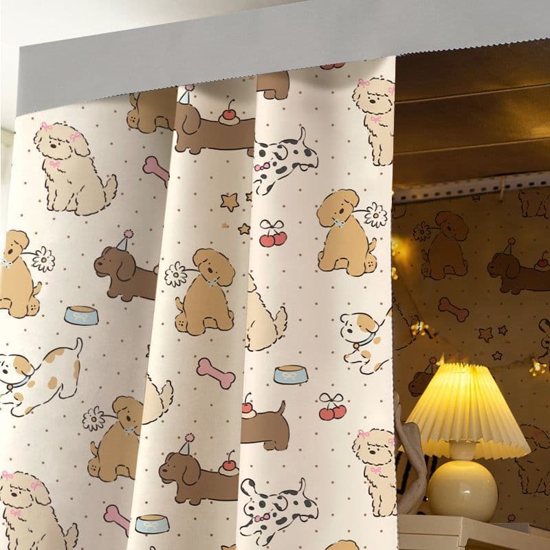 Sunny Day Bed Curtains, Student Dormitory Curtains, School Factory Dormitory Single Bed Bunk/Underbed Blackout Fabric Wholesale