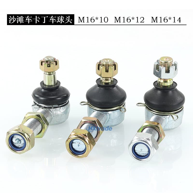 ATV Beach Vehicle Accessories Modification Linkage Rod Ball Joint for Four-Wheeler Big Bull Kart Upper and Lower M16 M14 M12