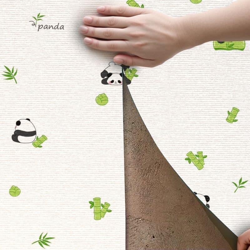 Self-Adhesive Wallpaper for Peeling Walls, Waterproof and Moisture-Proof, 3D Children's Room Wall Covering, Renovation and Decorative Sticker