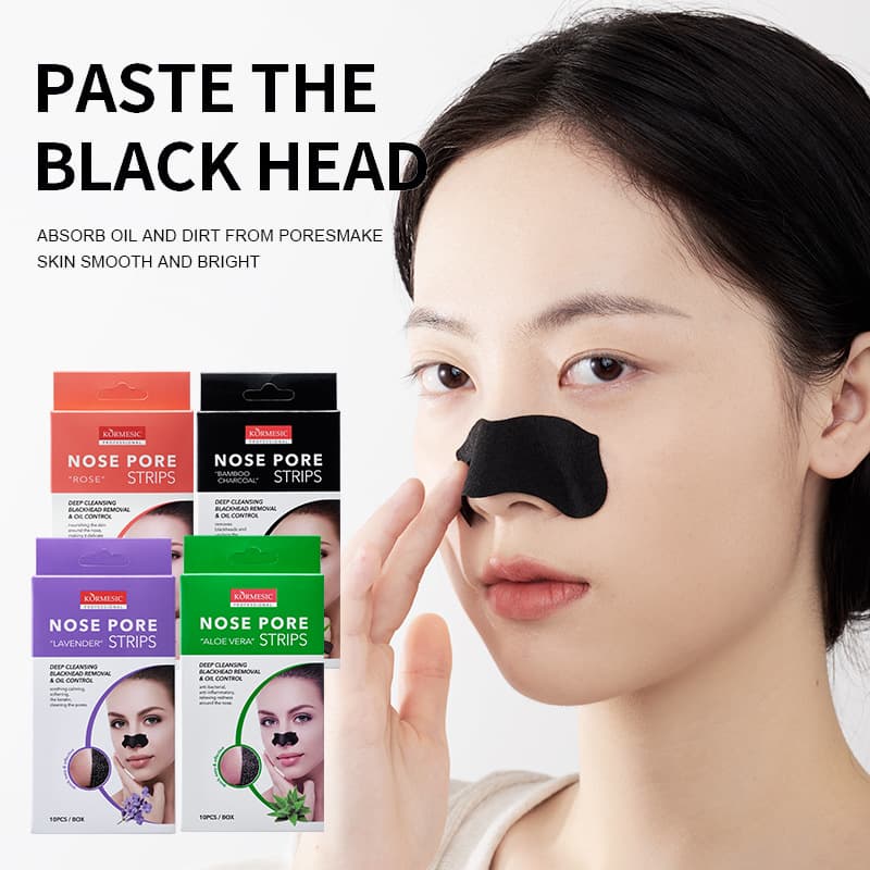 KORMESIC Nose Mask Peel-Off Strips Box Pack for Facial Care Cross-Border Trade In Stock