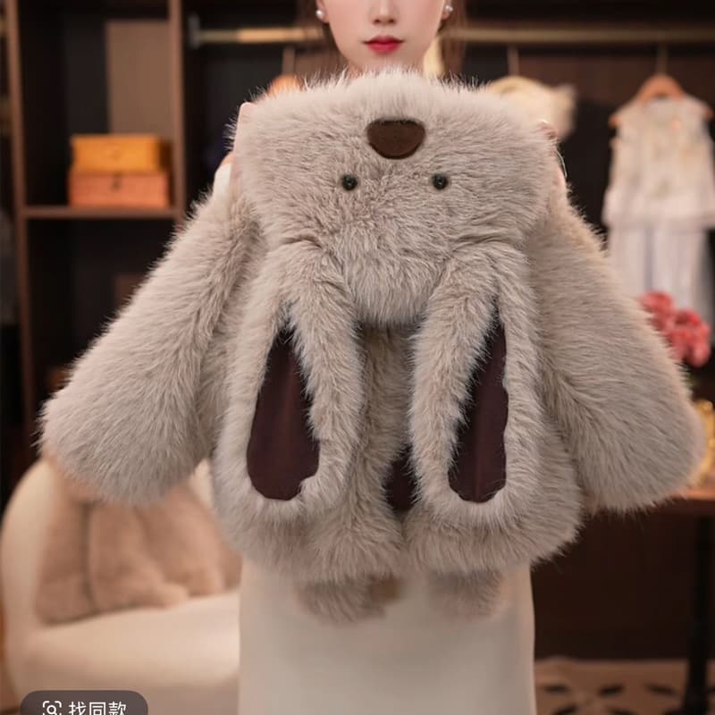 2025 New Girls' Autumn/Winter Coat, Stylish Winter Wear with Cartoon Fur Trim, Trendy Fuzzy Top for Baby Girls
