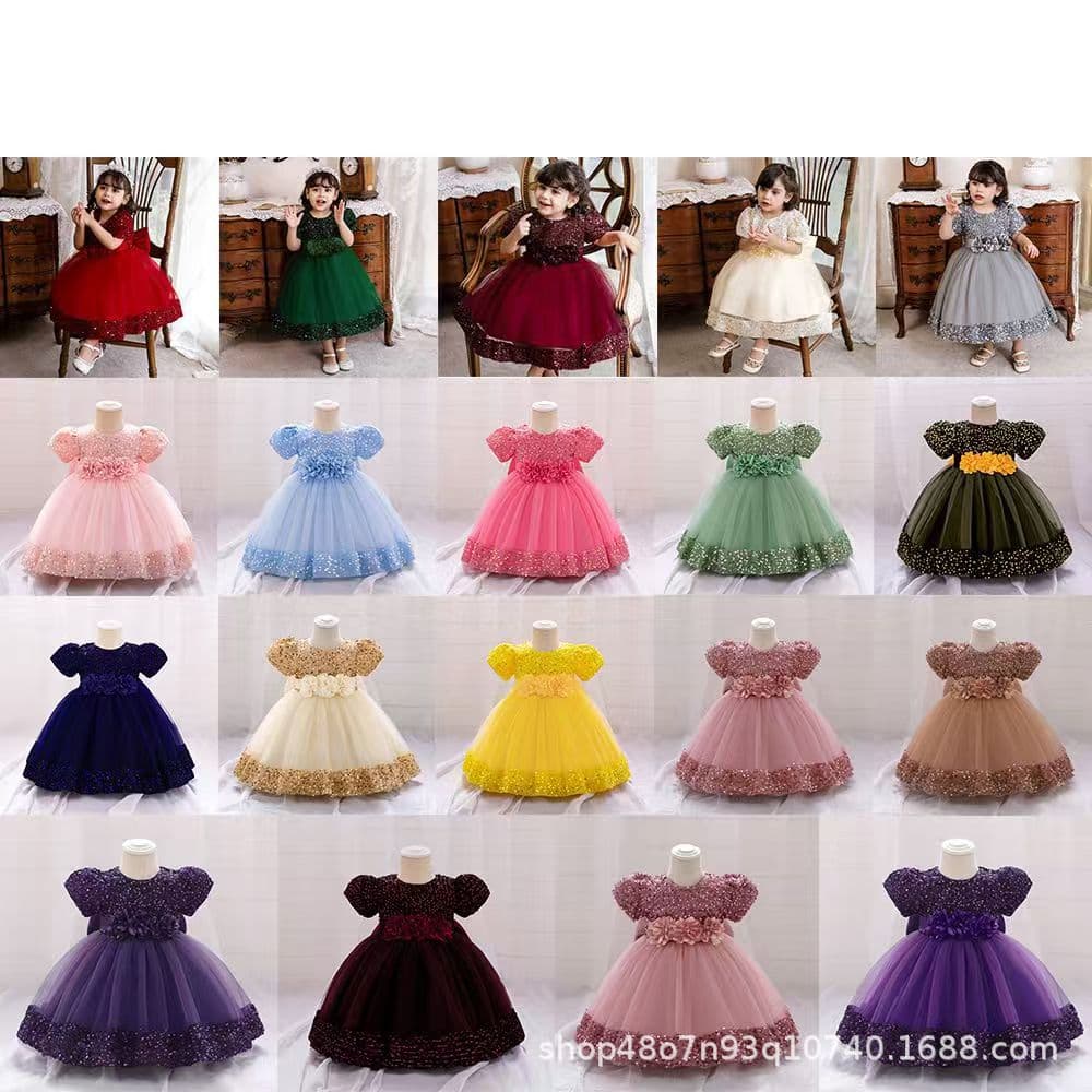 Girls Summer Dress for Kids Ages 3-6 Years Party
