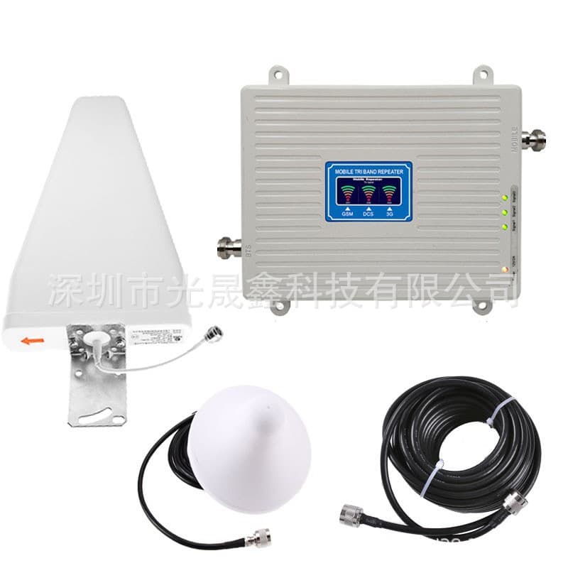 Curated Universal Network Mobile Signal Booster 4G 5G Signal Amplifier for Basement