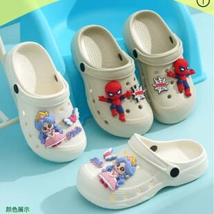 Fashionable Cute Cartoon Princess Garden Clogs for Women, Non-slip and Wear-resistant, Boys and Girls Summer Sandals Beach Shoes