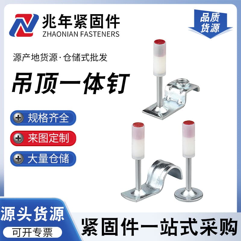 In Stock Ceiling Integrated Nail, Powder Nail, Threaded Rod Nail, Fire Protection Nail, Mini Silencing Nail