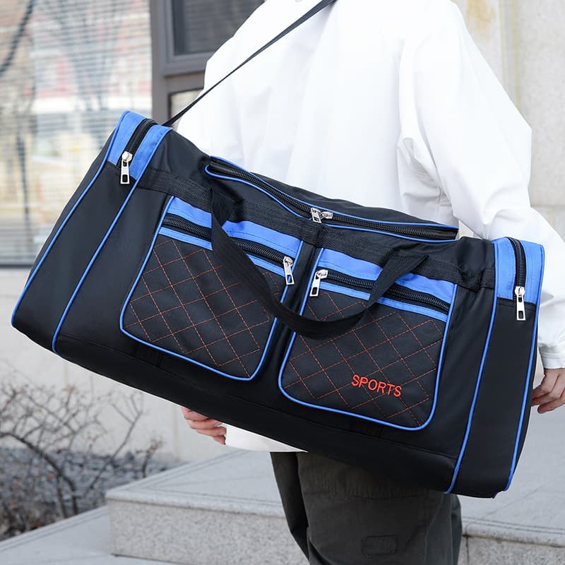 Multifunctional large-capacity travel bag, water-repellent and wear-resistant home luggage bag, business trip storage bag, moving storage bag