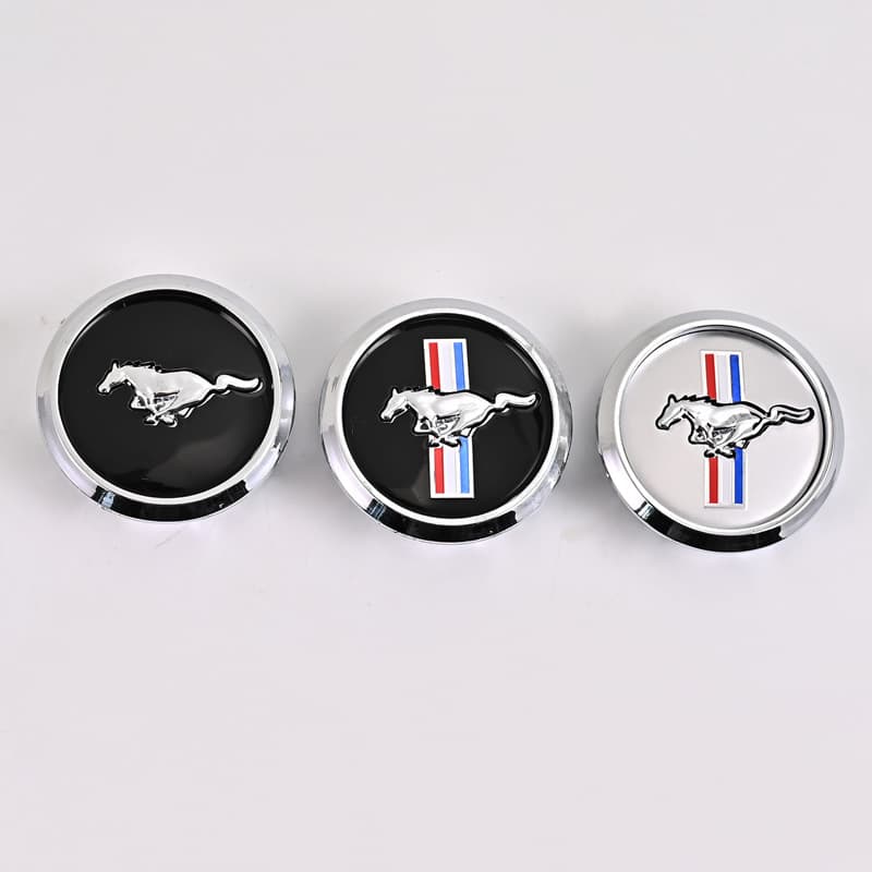 Wheel Hub Center Cap MUSTANG Hub Cap Logo 68mm