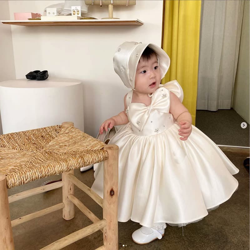Girls' Formal Dress Children's Princess Gown Little Girl Birthday Performance Flower Girl Dress Host Costume