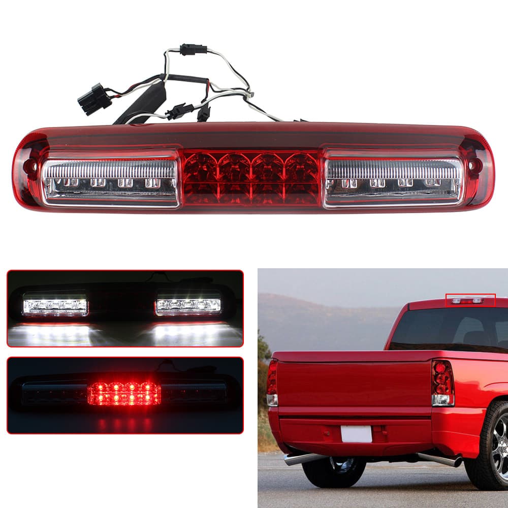 LED Third Brake Light High Mount Stop Light For 1999-2006 Chevrolet Silverado GMC Trucks ATV UTV SSV Parts