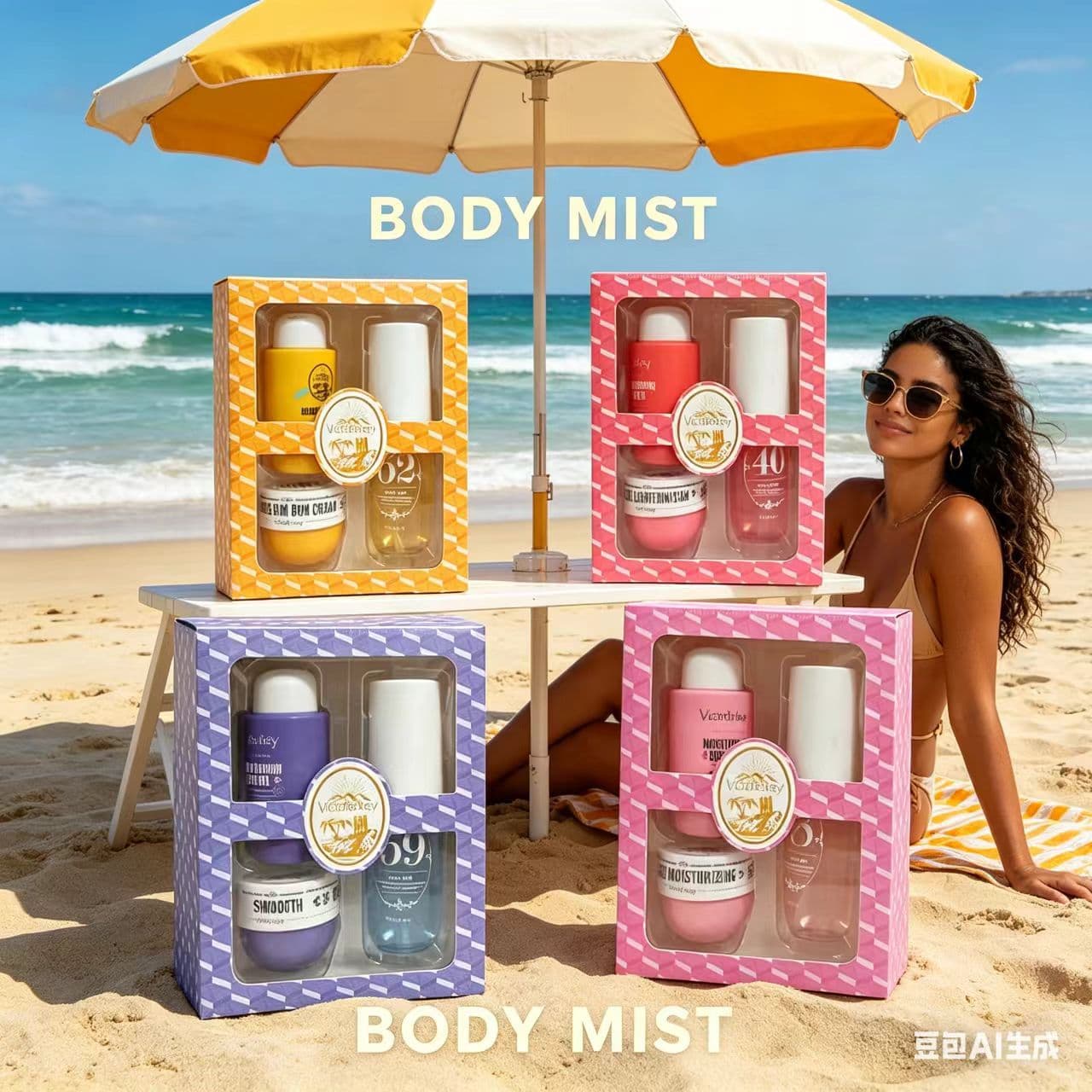 Cross-border Hot-selling Brazilian Perfume Body Lotion Body Wash Portable Toiletries Long-lasting Fragrance Women's Luxury Fragrance Spray