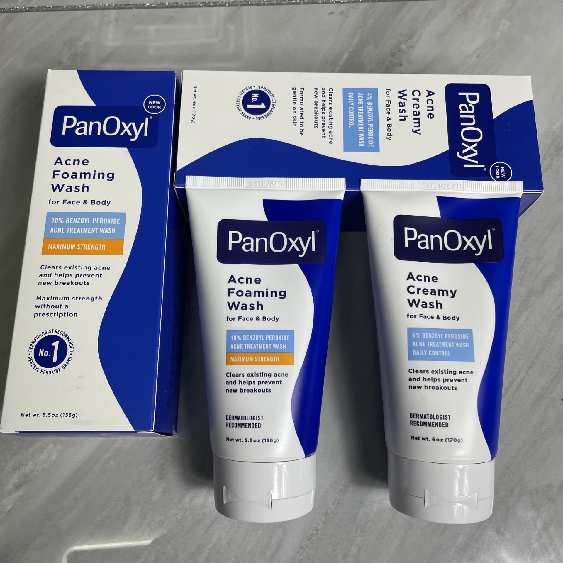 New Cross-border Panoxyl 10% Facial Cleanser 156g Benzoyl Peroxide Deep Cleansing 4% Facial Cleanser Factory Wholesale