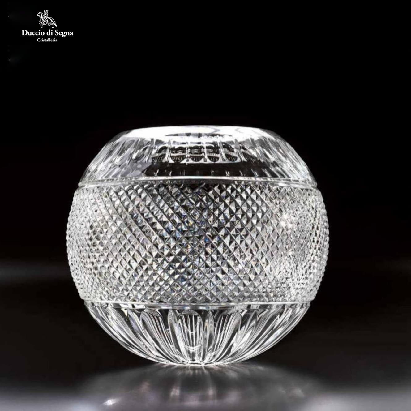 Diamond crystal vase ornaments, luxurious and high-end living room ornaments, home decorations