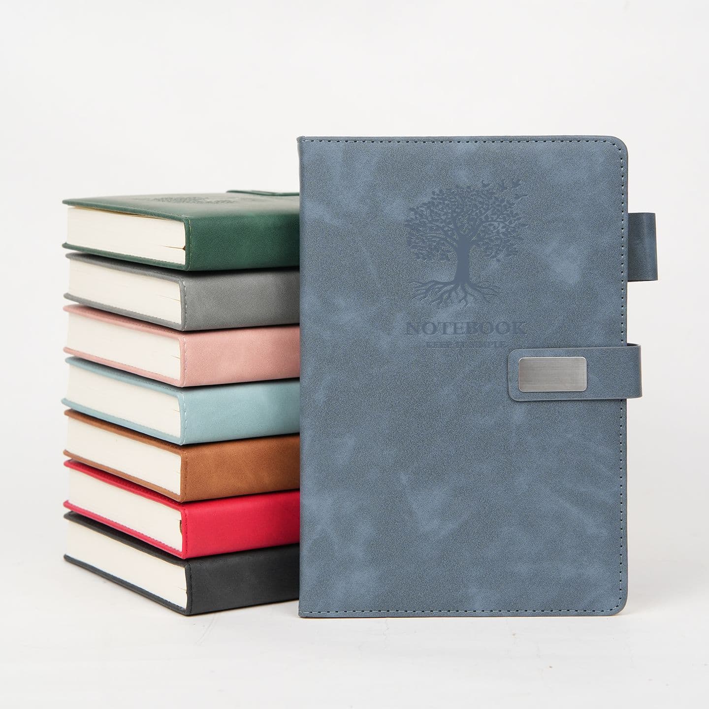 Nootbook Tree of Life Notebook A5 Business Notebook with Clasp Temu Foreign Trade Exclusive Notebook Wholesale Customization