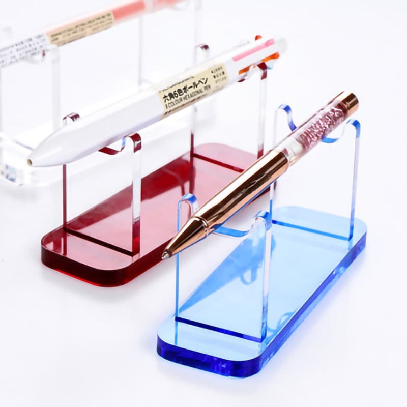High-end pen display stand acrylic transparent single pen holder pen holder sword display stand brush holder pen holder pen holder