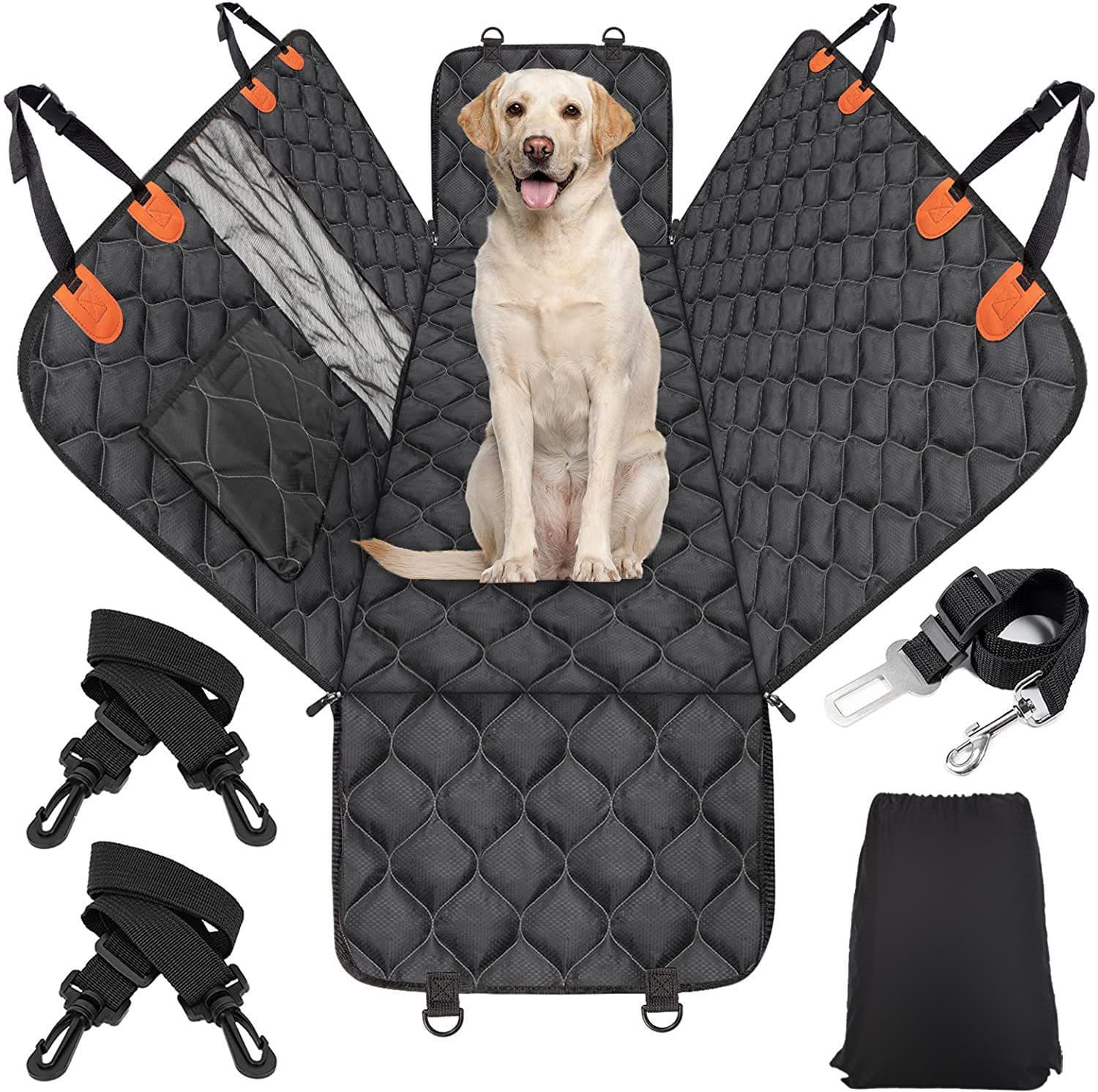 Car Pet Seat Cover Waterproof Thickened 600D Oxford Fabric Dog Seat Cover Car Interior Accessories