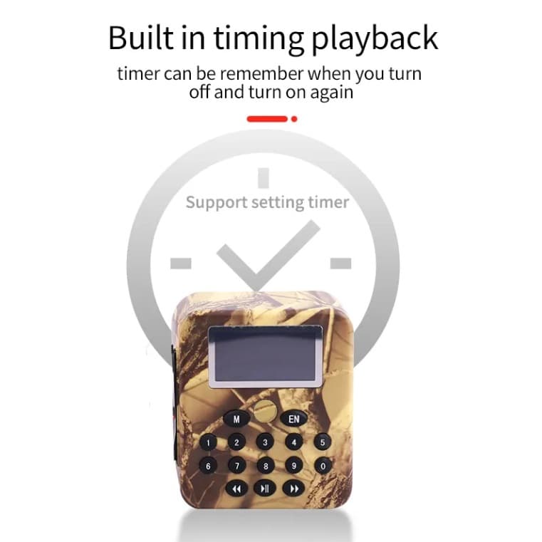 Hunting MP3 Bird Caller Birds Sound Voice Caller Bird Attractor Repeller