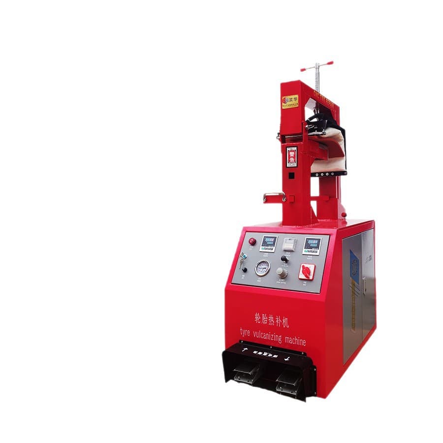 BinHua Deluxe 12-inch Internal Aluminum Mold Tire Repair Vulcanizing Heat Patch Machine for Tubeless Tire Bulges and Hard Damage Repair BinHua