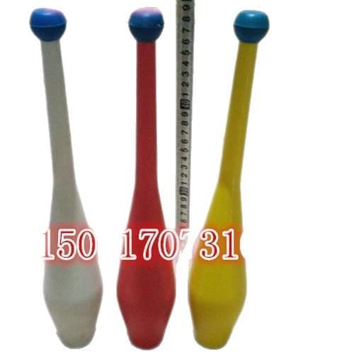 Stick-swinging juggling acrobatic prop stick clown hand acrobatic prop stick hand acrobatic stick white one red blue