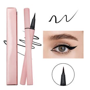 International Bestseller Waterproof Smudge-Proof Long-Lasting Quick-Dry Cotton-Tip Eyeliner Pen Fluorescent Liquid Eyeliner