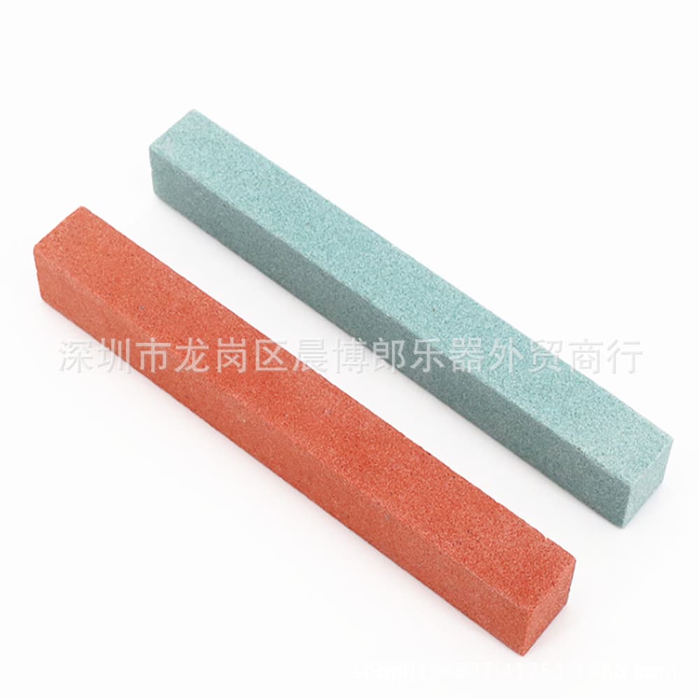 Guitar Accessories Square Oil Stone Bar for Instrument Nut, Bridge Pins, DIY Bridge Sanding