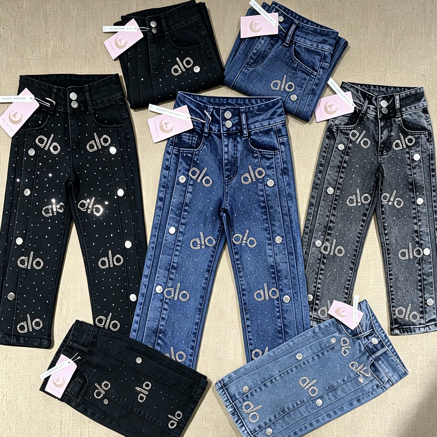 Children's jeans, large children's girls' jeans, ready cargo jean for kids girl