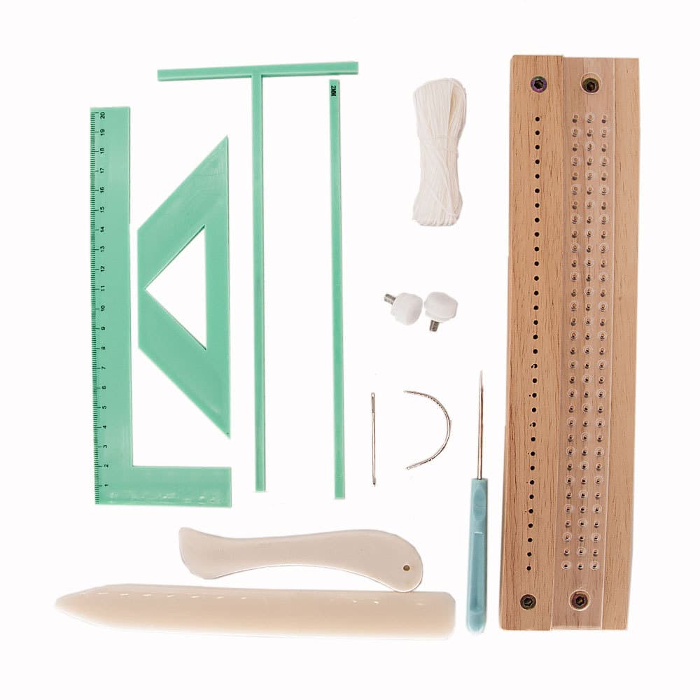 Diary, Album Cover Making and Book Wrapping Positioning Ruler, Punching and Thread Binding Set Model TL023