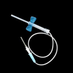 Factory Export Blood Collection Tube Compatible 23G Disposable Safety Butterfly Blood Collection Needle
