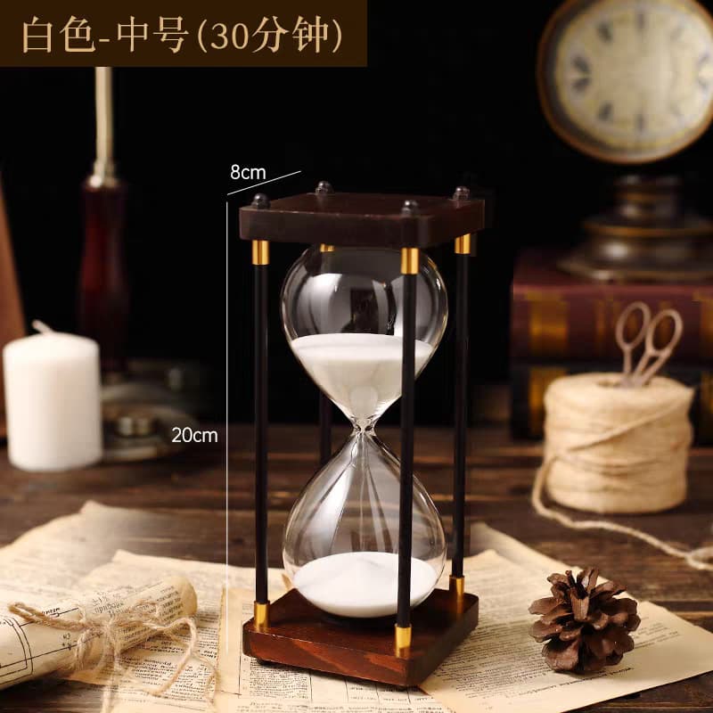 Strictly Selected Wooden Vintage Hourglass 15/30/60 Minute Timer Home Creative Decoration Office Ornament