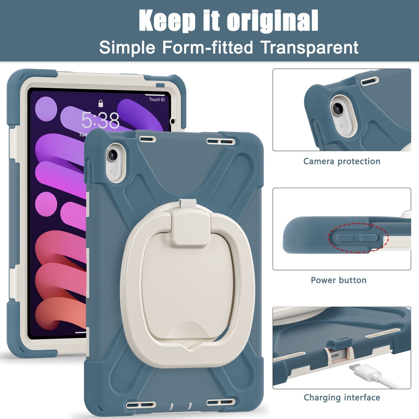 For iPad 11 2025 (A16) iPad 10 2022 (iPad 10th Gen / iPad 2022)