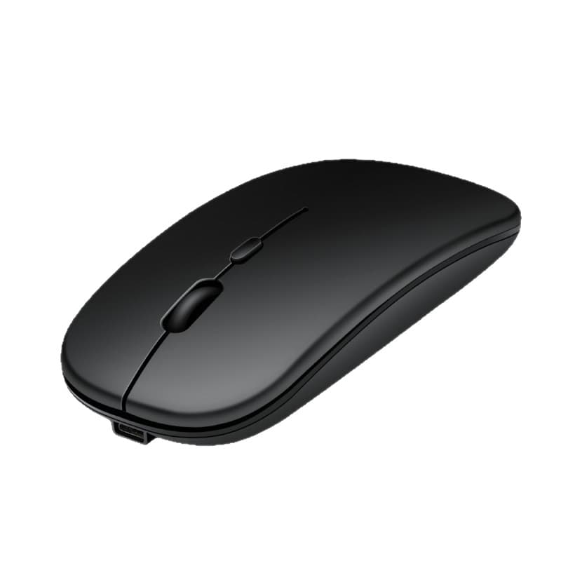Factory Wholesale Rechargeable Silent Bluetooth Dual-Mode Glowing Wireless Mouse for Apple Huawei Xiaomi