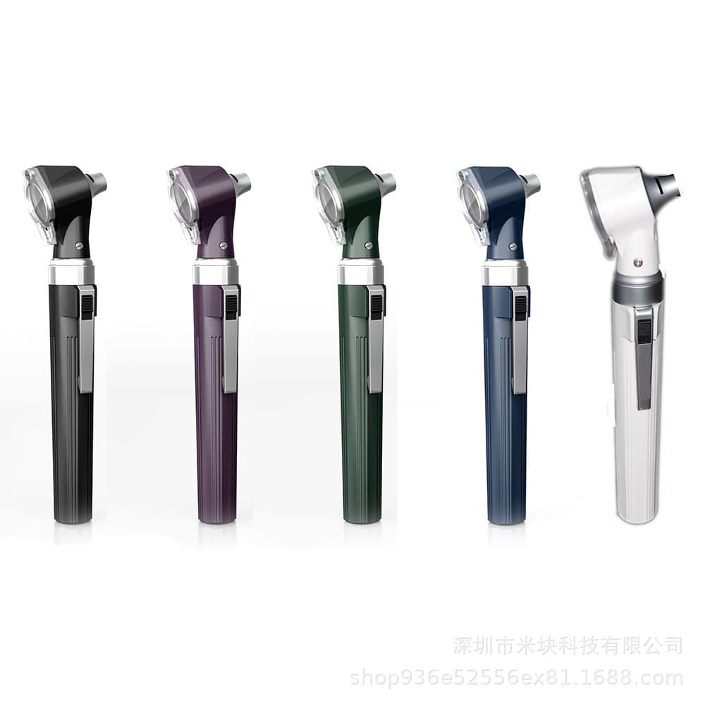 Cross-border foreign trade English version otoscope otoscope hand-held ear picking lamp otolaryngology otoscope