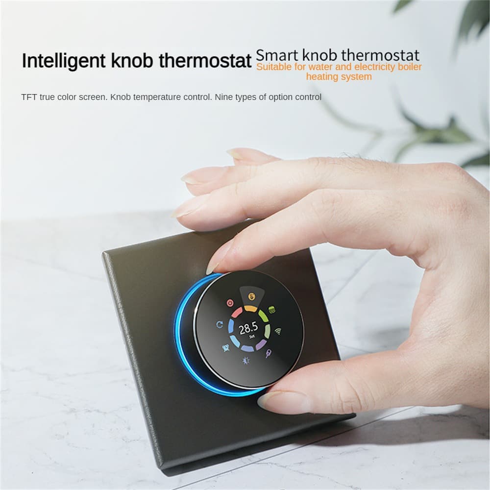 Tuya wifi smart temperature control panel switch floor heating wall-mounted boiler temperature controller smart home electric heating adjustment