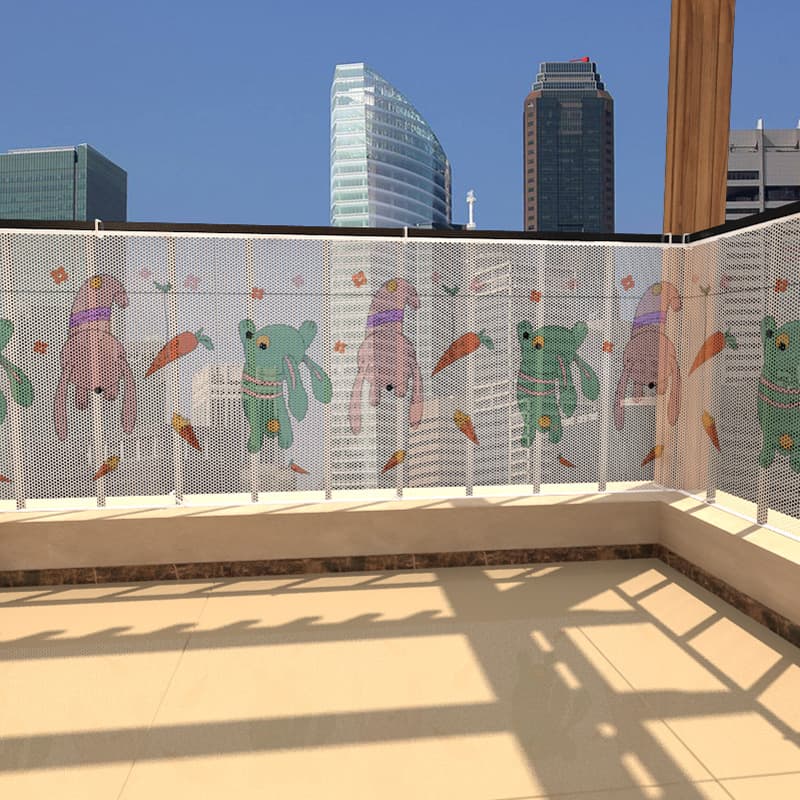 Child Safety Fence Net For Balcony Stairs Baby Anti-fall Protection Net Children Security Barrier Direct Manufacturer Sale