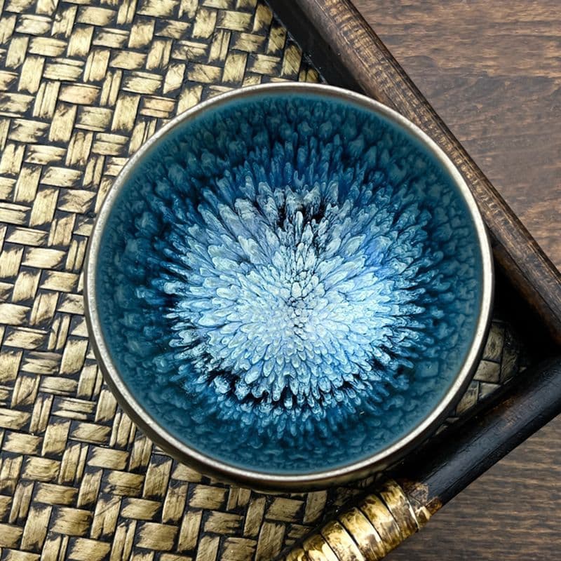 Jian Zhan Tea Cup Owner's Cup Large Kiln-Transformed Home Use Tianmu Yohen Footless Bowl Wholesale Factory, Single Piece Wholesale and Distribution