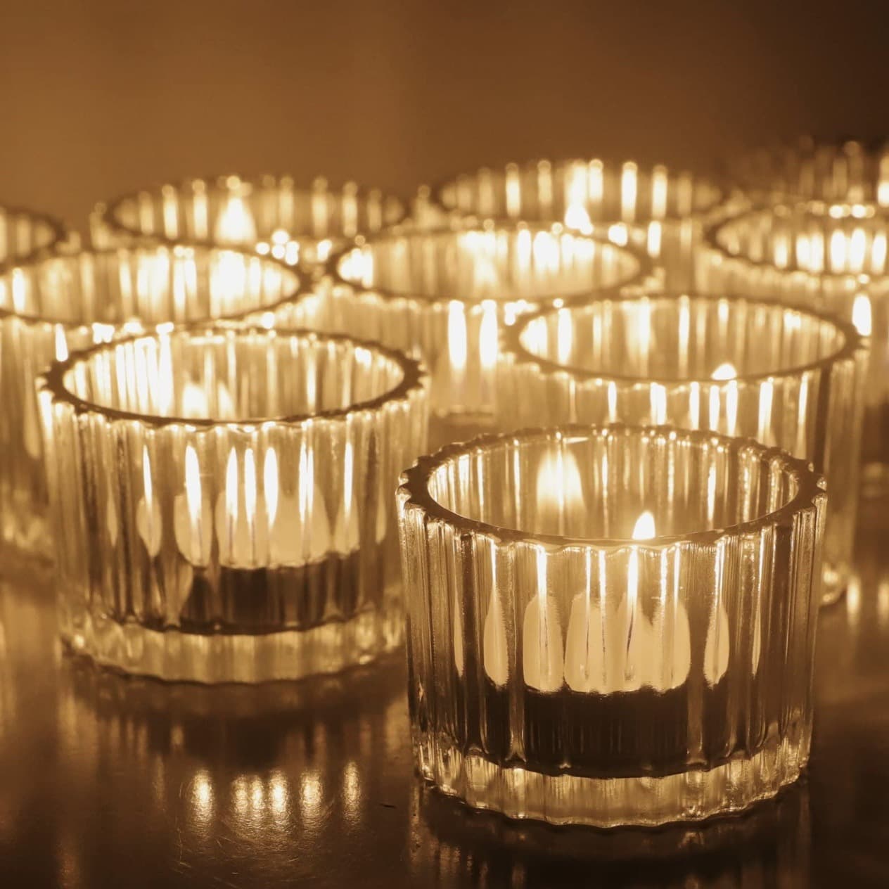 5538 vertical striped cup tealight cup 2×1.4 inches small votive candle holder transparent candle cup aromatherapy cup tea candle