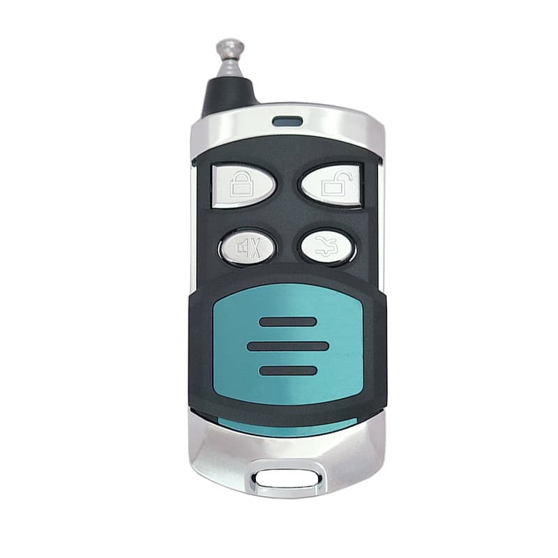 315 Learning Code Metal Telescopic Antenna 4-Button/5-Button Remote Key, Car Anti-Theft Remote 1527 Encoding