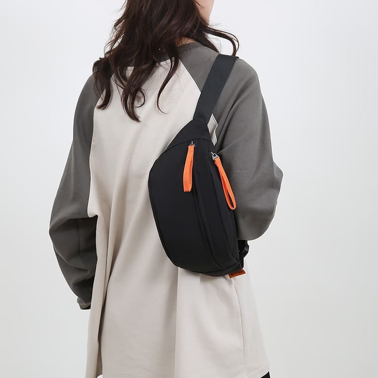 Chest Bag for Men, Ins Trendy Portable Waterproof Japanese Casual Single Shoulder Crossbody Bag, Sports Small Sling Bag, Men's Waist Bag for Women