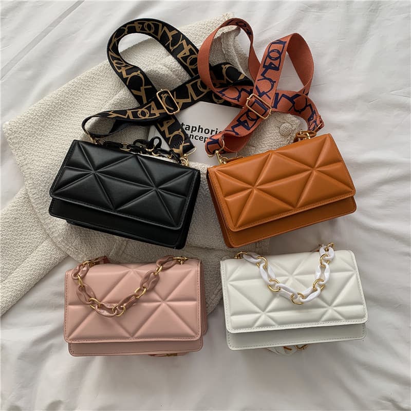 2026 Spring New Arrival Summer Stylish Commuter Women's Small Square Bag, Trendy Fashionable Simple Shoulder Bag